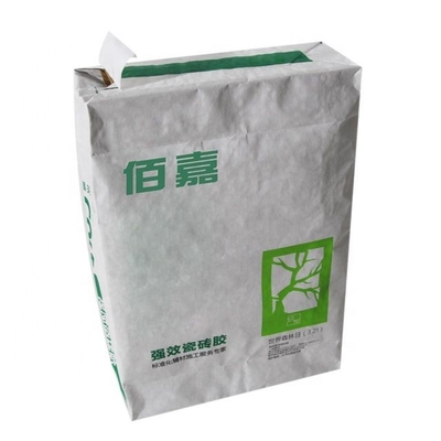impresión de empaquetado de Flexo de las bolsas de papel de Multiwall Kraft del bolso de la harina del trigo candeal 30kg