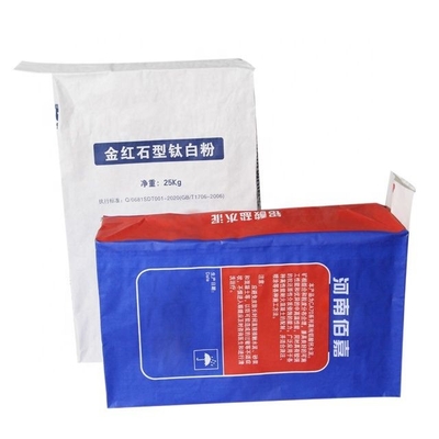 bolsas de papel de Multiwall Kraft de los fertilizantes químicos de 25kg 50kg que impermeabilizan 20kg