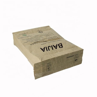 las bolsas de papel pegadas impresión de Multiwall de la válvula de 20kg 25kg Flexo cementan el empaquetado