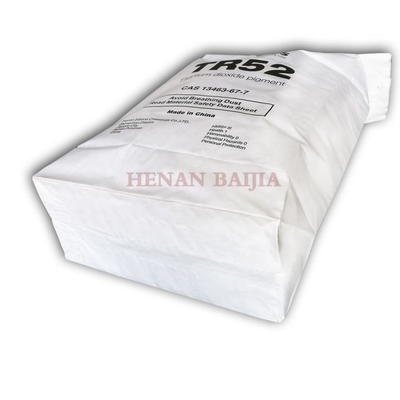 El OEM de empaquetado de papel de los bolsos de la válvula del dióxido de titanio 25kg Kraft aceptó