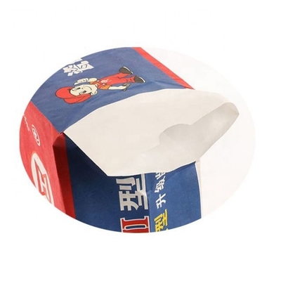 Diseño modificado para requisitos particulares bolsas de papel industriales a prueba de humedad 10kg
