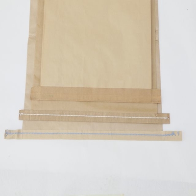 Bolsas de papel abiertas cosidas impresas de empaquetado de Multiwall de la boca con el logotipo