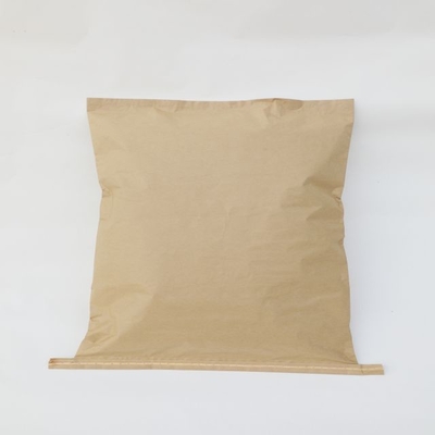 bolsas de papel multipared cosidas impresas 20kg de la boca abierta con el logotipo modificado para requisitos particulares