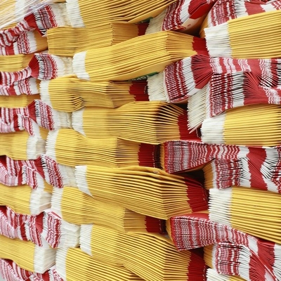 Embalaje adhesivo de Multiwall Kraft de 2/3 capa de la teja inferior cuadrada de las bolsas de papel 20kg 25kg