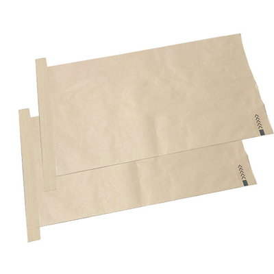 Bolso de empaquetado de papel del coco de Brown de la categoría alimenticia para el material 25kg 20kg de la comida
