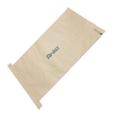 Bolsas de papel multicapa de boca abierta cosidas para alimentos 20 kg
