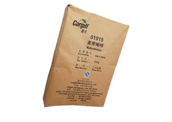 Bolsas de papel de empaquetado del pellizco de la parte inferior de las bolsas de papel del gránulo del cemento industrial de la pelotilla