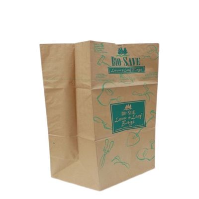 Bolsas de basura de patio de papel a medida, duraderas y ecológicas