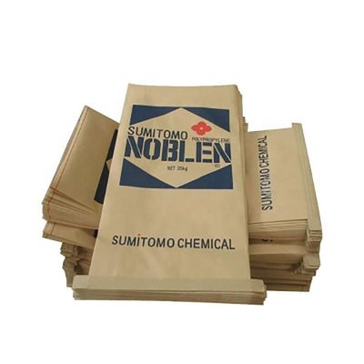 Impresión personalizada de bolsas de papel de pared múltiple pegadas Solución de embalaje ecológico
