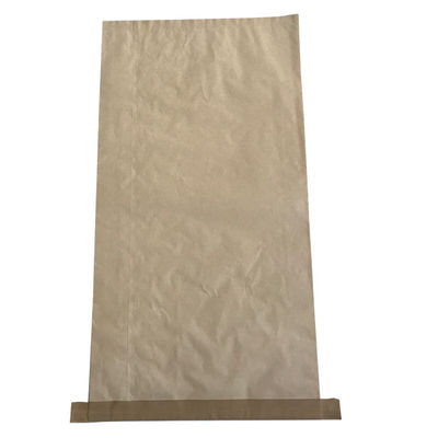 Estructura de costura bolsas de papel de paredes múltiples industriales a prueba de humedad