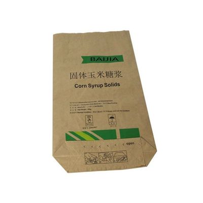 Bolsas de embalaje de papel kraft blanco o marrón con opciones personalizables