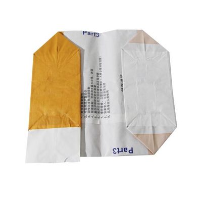 Bolsas de papel de pared múltiple con válvula de Kraft