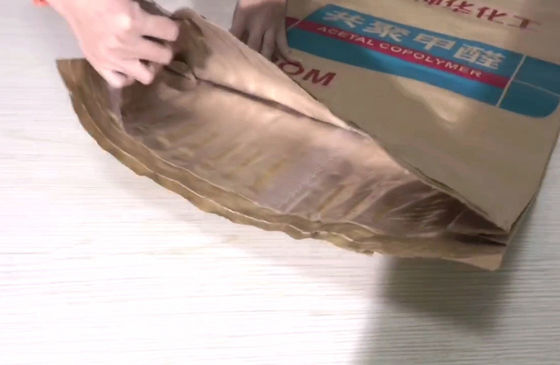 Bolsas de papel de color marrón sellables térmicamente Embalaje confiable y respetuoso con el medio ambiente