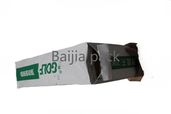 Bolsas de papel de pared múltiple de tamaño personalizado con válvula y impresión