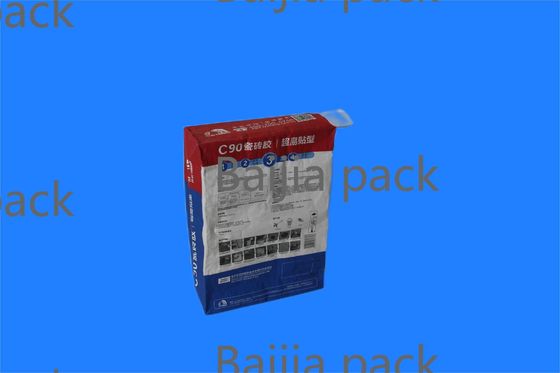 Bolsas de papel con válvula pegada personalizada para un embalaje eficiente