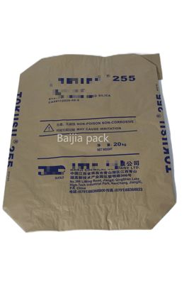 Bolsas de papel industriales duraderas y reutilizables de paredes múltiples para el transporte de mercancías pesadas