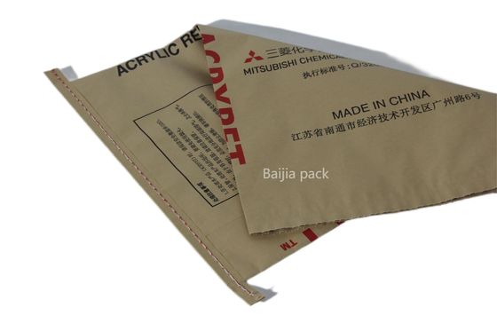 Sacos de 60x40x10 cm de pared múltiple para piensos para animales / embalaje aditivo