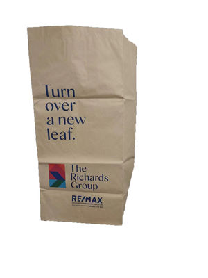 Bolsas de basura de patio marrón ecológicas para compradores conscientes del medio ambiente