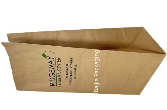 Bolsas de papel de jardín de revestimiento personalizado resistentes a la humedad para el jardín