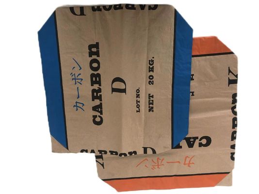 Embalaje Bolsas de papel de pared múltiple con válvula pegada Solución personalizada para empresas