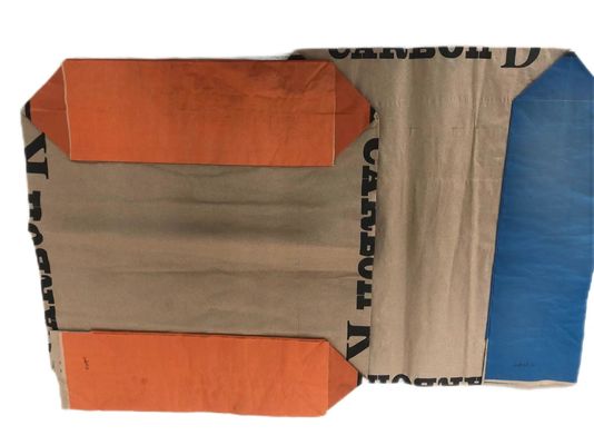 Bolsas de papel de pared múltiple con válvula pegada confiable Embalaje ecológico con impresión
