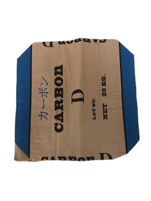 Bolsas de papel de pared múltiple con válvula pegada confiable Embalaje ecológico con impresión