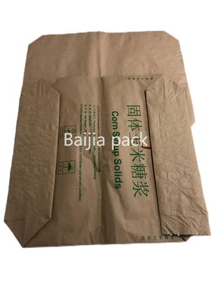 Sacos de papel industrial de calidad alimentaria para envases respetuosos con el medio ambiente