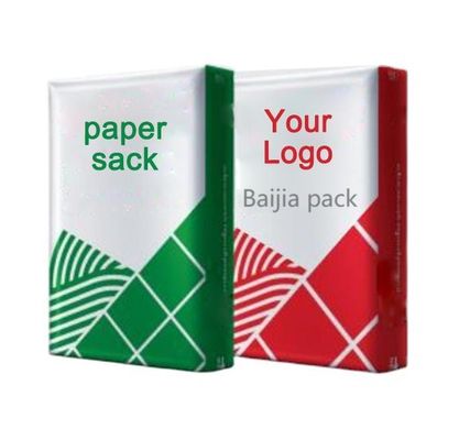 Impresión personalizada Bolsas de papel de válvula de color Tamaño aceptado Personalizable