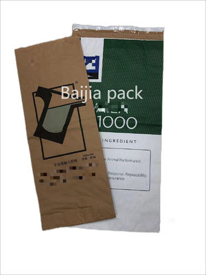 Bolsas de papel selladas por calor y ecológicas Embalaje de paredes múltiples Hasta 7 colores de impresión