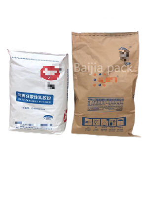 Soluciones de embalaje Bolsas de papel industrial Barrera de humedad
