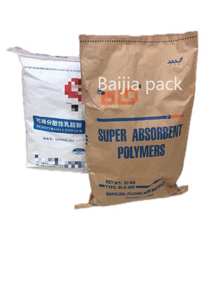 Bolsas de papel industrial biodegradables Logotipo personalizado Impresión personalizada