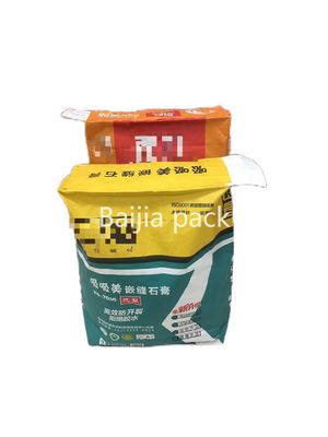 Impresión a medida Bolsas de papel industriales de paredes múltiples con válvula pegada