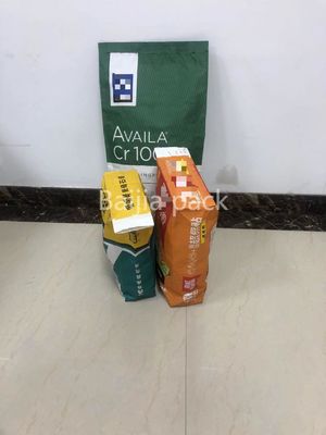 Bolsas de papel Kraft de pared múltiple a medida Producción de talleres Gmp