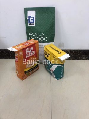 Bolsas de papel Kraft de pared múltiple a medida Producción de talleres Gmp