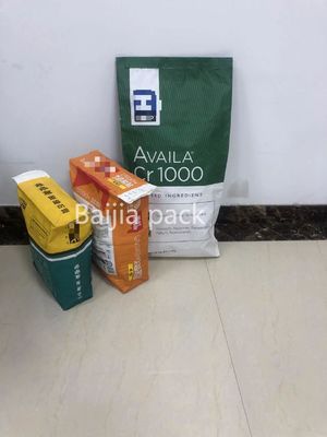 Envasar productos de forma segura Bolsas de papel de paredes múltiples Impresión personalizada