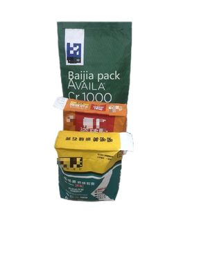 Bolsas de papel Kraft de pared múltiple personalizables de grado alimenticio