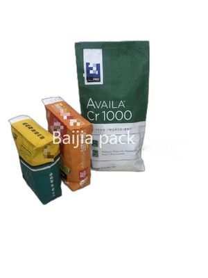 Bolsas de papel Kraft de paredes múltiples impermeables Impresión personalizable disponible