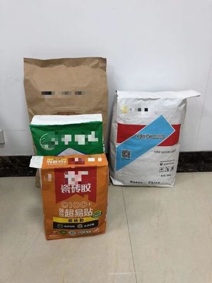 Bolsas de papel de pared personalizadas blancas o marrones envases industriales Kraft