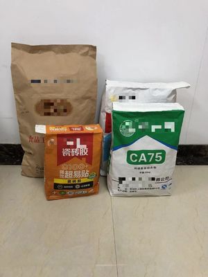 Embalaje farmacéutico Bolsas de papel Kraft de pared múltiple Bolsas impresas a medida