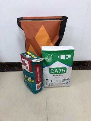 Construcción personalizable Bolsas industriales de papel Kraft para envases químicos