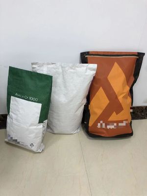 Selección de capacidad para la personalización de bolsas de papel de fondo de pellizco blanco