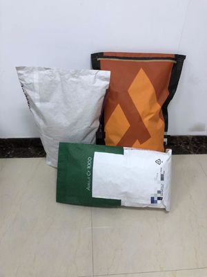 Bolsas de papel de fondo de cierre térmico en la industria química/envases químicos hasta 7 colores