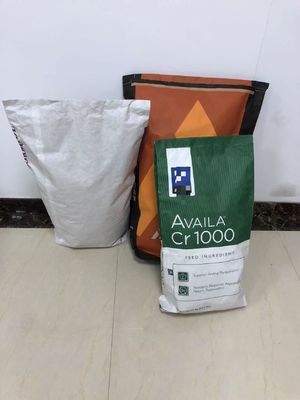 Acepta bolsas de papel de fondo de pellizco de 25 kg con diseño personalizado