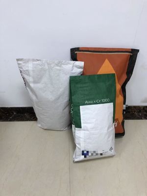 Acepta bolsas de papel de fondo de pellizco de 25 kg con diseño personalizado