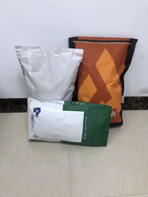 Acepta bolsas de papel de fondo de pellizco de 25 kg con diseño personalizado