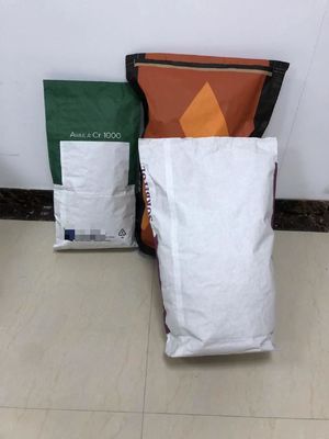 Método de impresión Flexo 50 kg Bolsas de papel de fondo de pellizco Personalización disponible