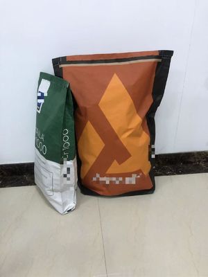 Bolsas de papel de sello térmico de espesor personalizado con cierre en el fondo pinch