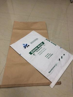 Alimentos para animales/Envases aditivos Bolsas de papel de coser con impresión personalizada