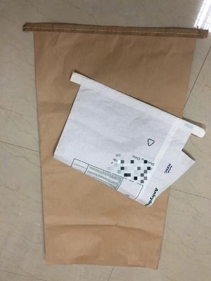 Bolsas de papel de pared personalizadas de 25 kg bolsas de costura