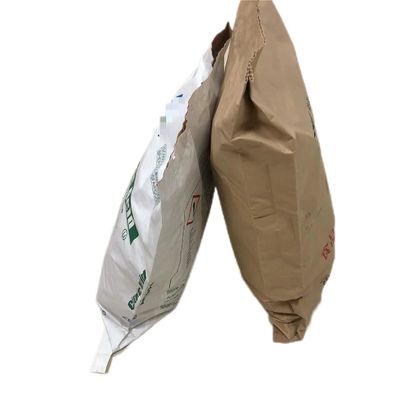 Impresión personalizada de bolsas de papel de coser de 20 kg para envases